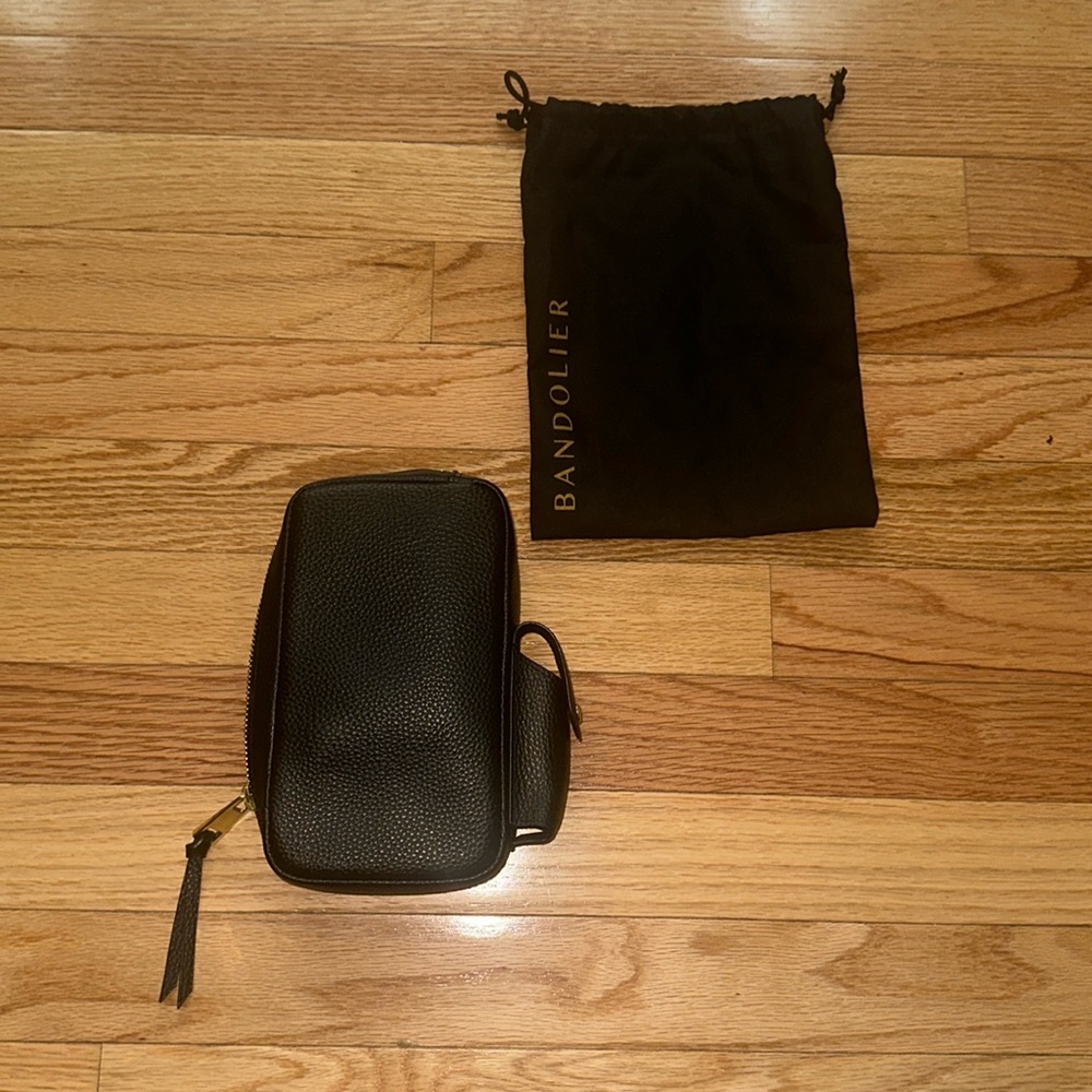 Bandolier Expanded Pouch with lipstick pouch
